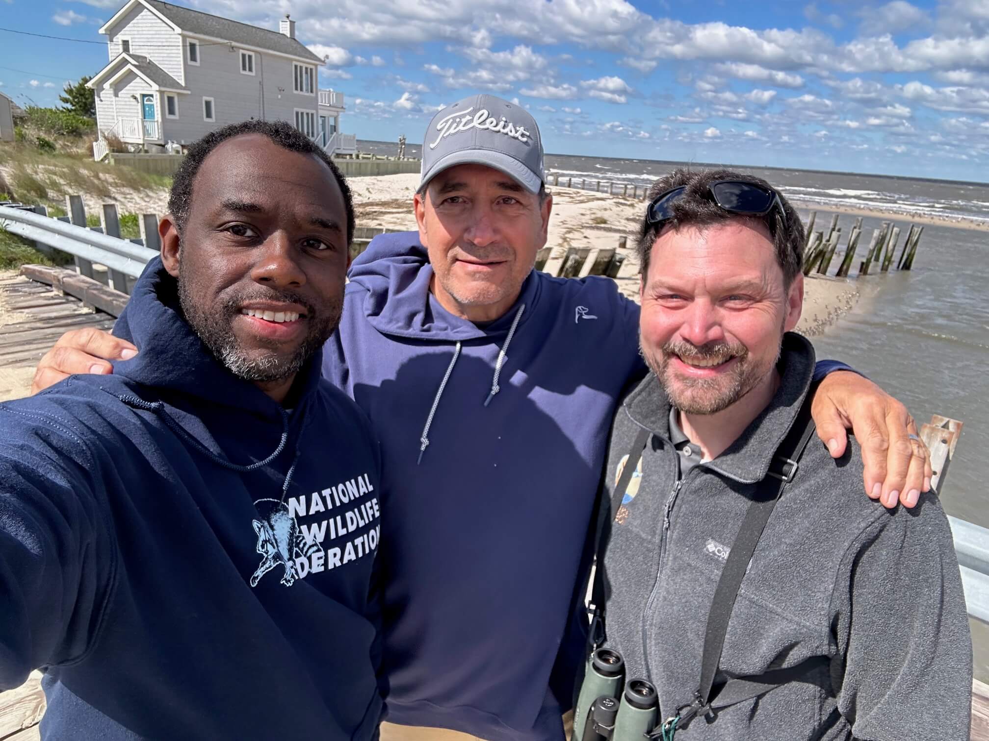 NWF staff with New Jersey Senator Vitale for a visit to the Delaware