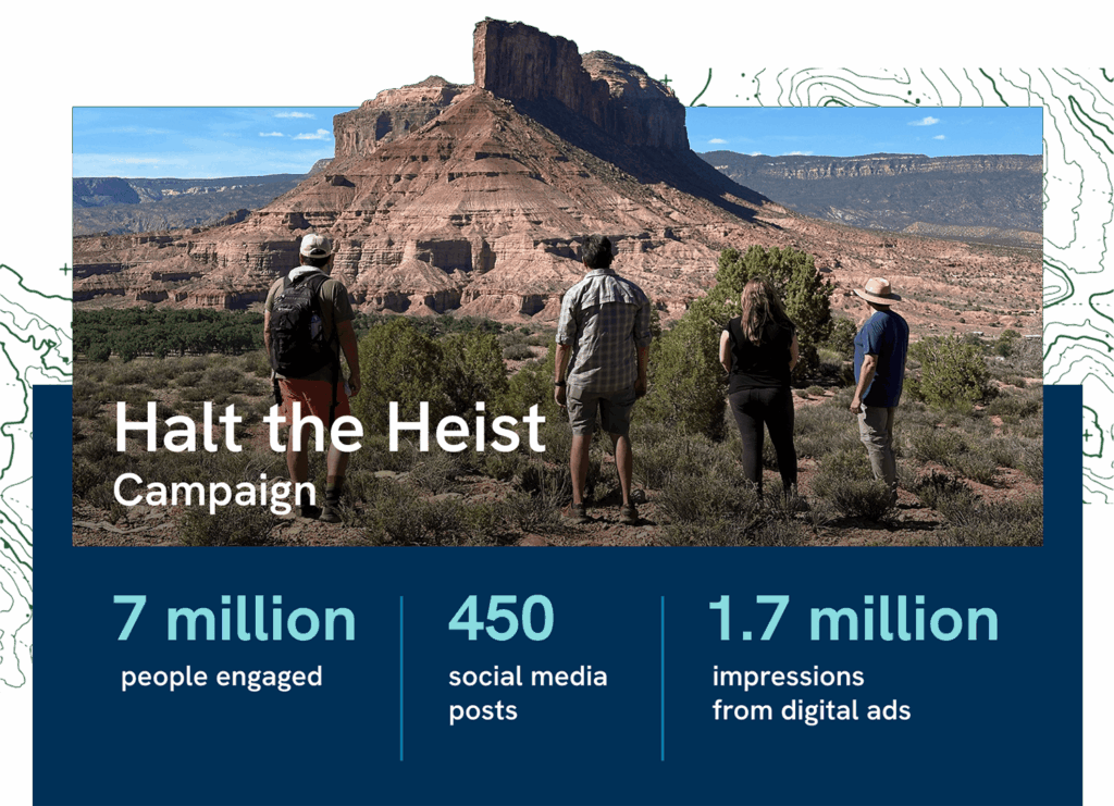 Halt the Heist campaign infographic